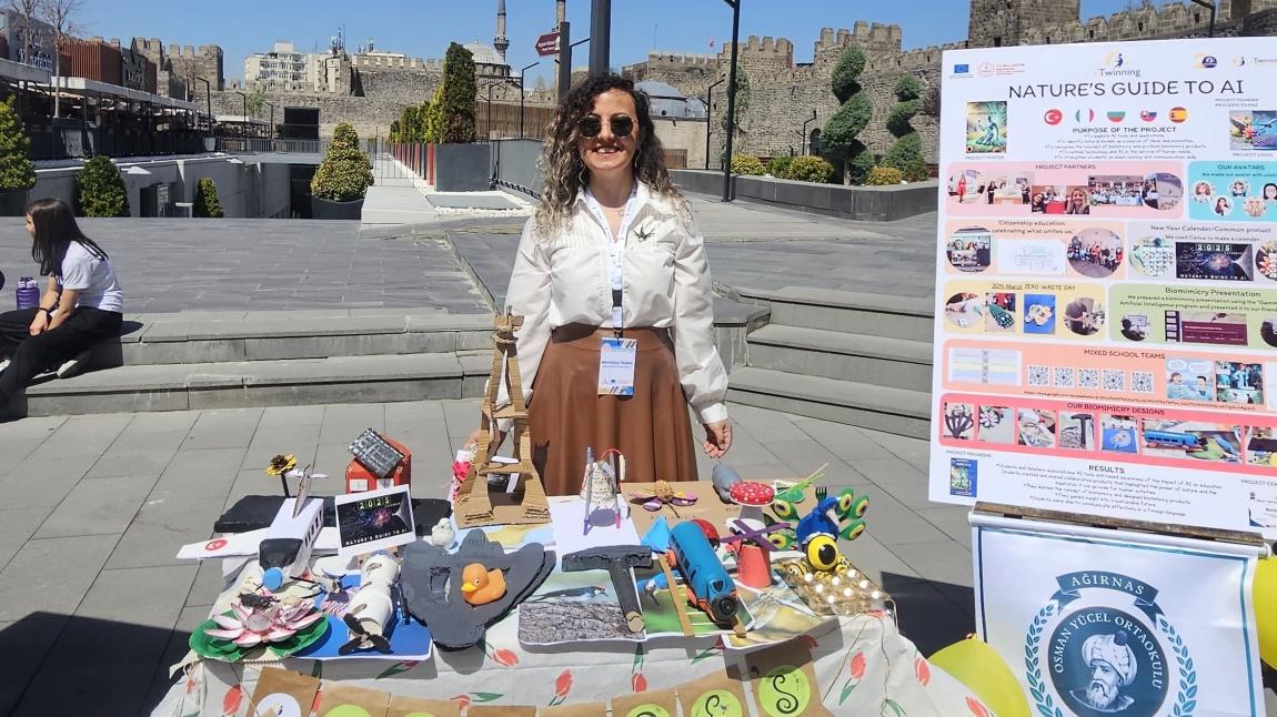 Okulumuz 9 Mayıs eTwinning Gününde Kayseri Kalesinde